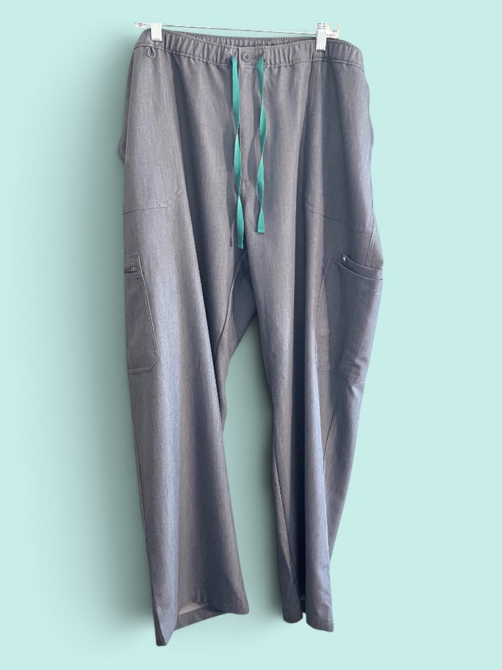 Figs Graphite Cairo 9-Pocket Straight Leg Scrub Pant Size 5XT NWOT